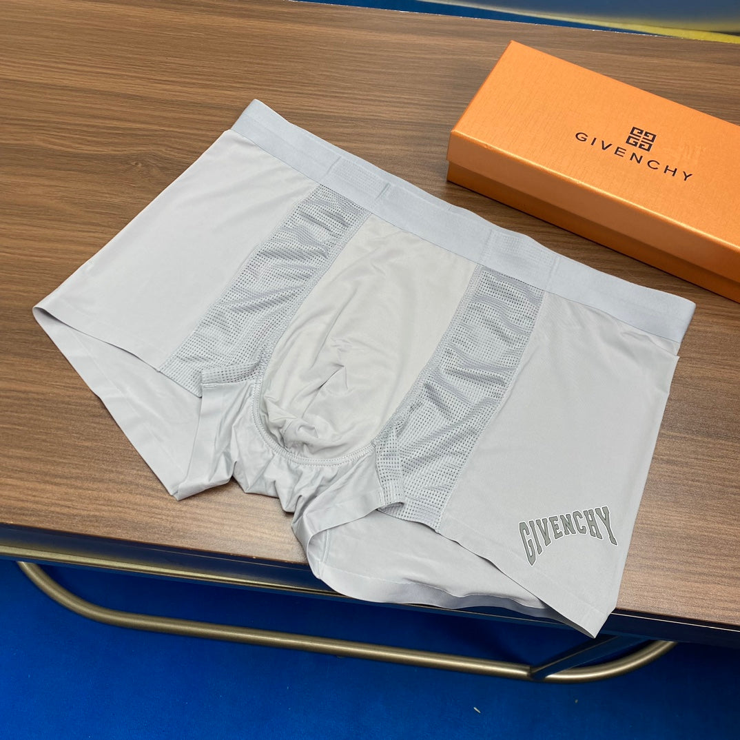 Givenchy Contrast Wordmarks Men's Boxer Briefs - 3-Piece Box