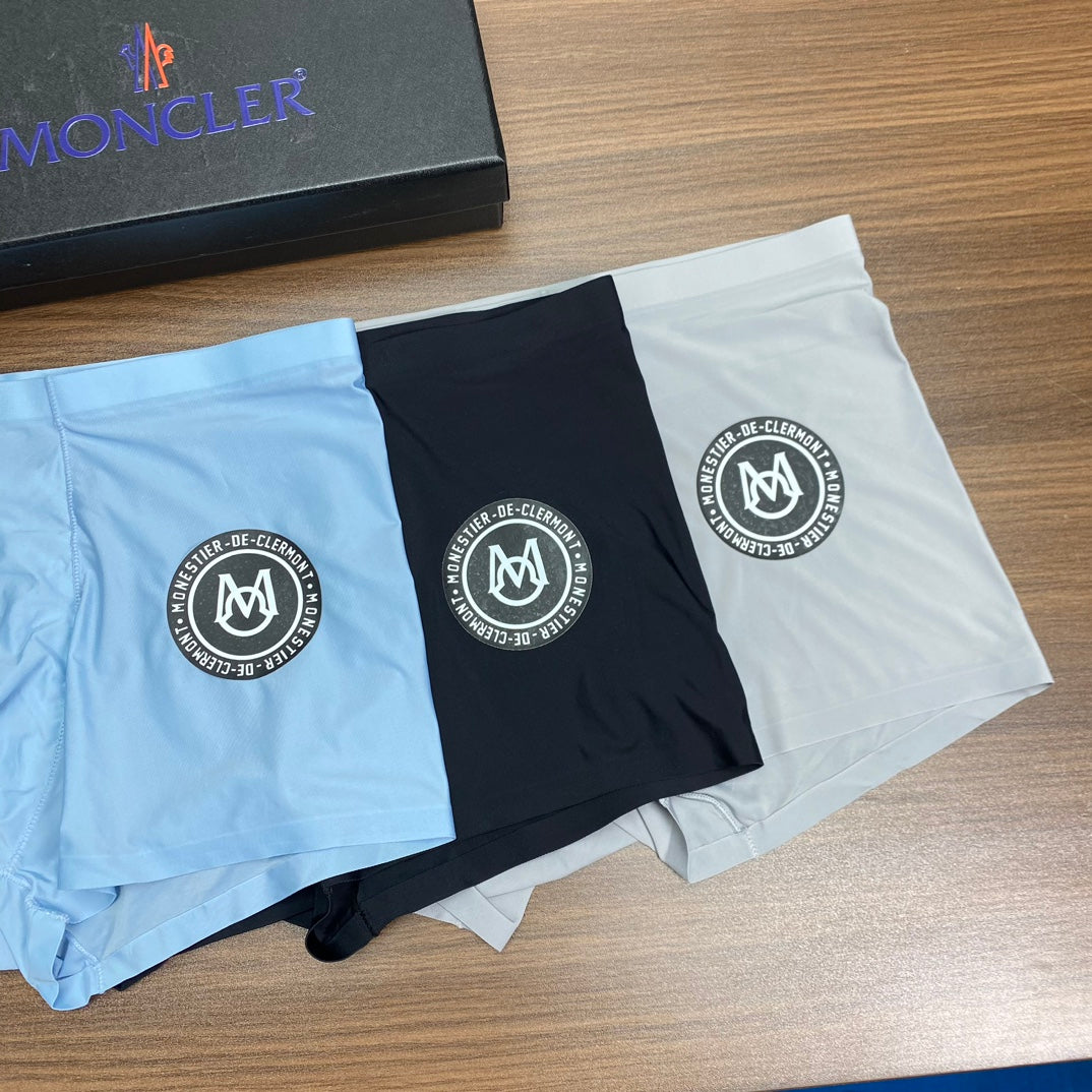 Ice-Silk Men's Boxer Briefs - 3-Piece Box