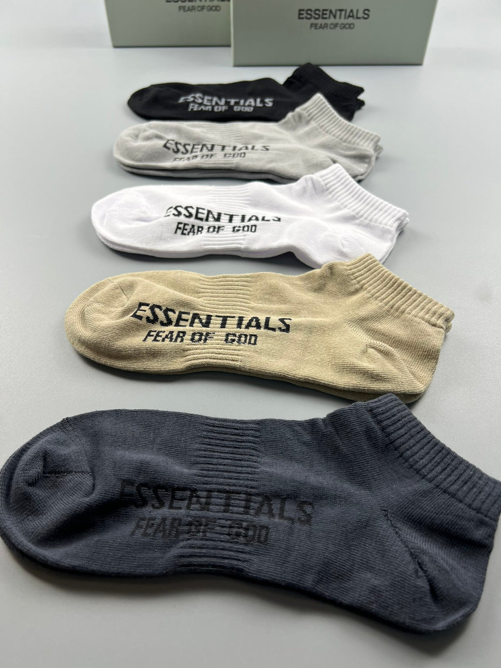 Cotton Crew Socks - 5-Pair Pack