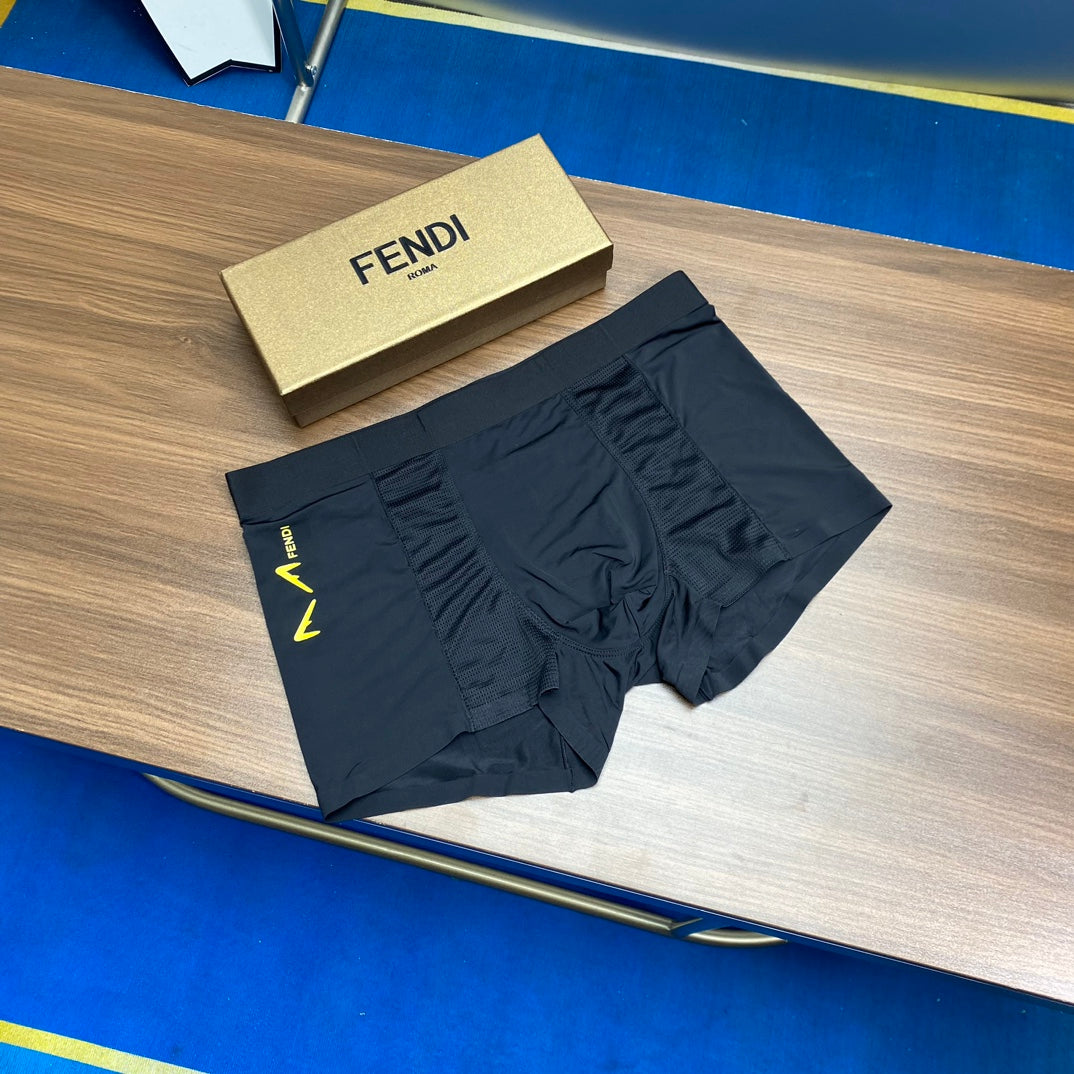 Ice-Silk Men's Boxer Briefs - 3-Piece Box