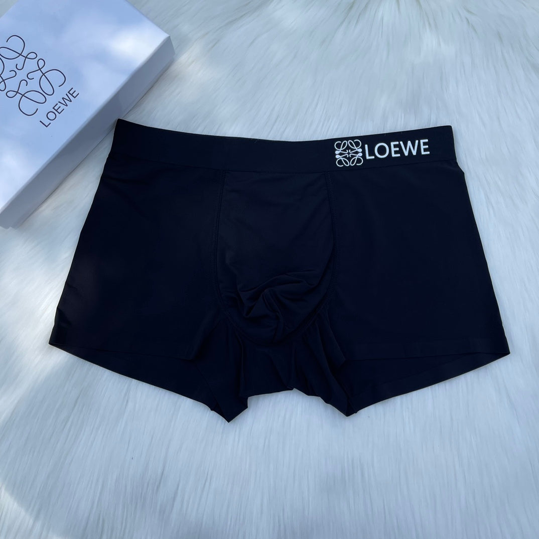 Loewe Clean Wordmark Waistbands Men's Boxer Briefs - 3-Piece Box