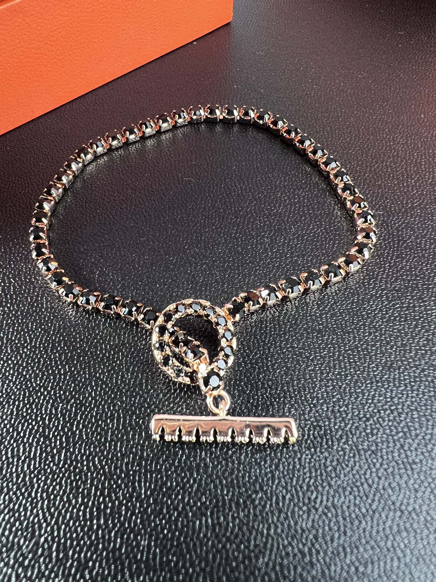 Horse Bracelet in Polished Metal-Tone – Design 001 main product view