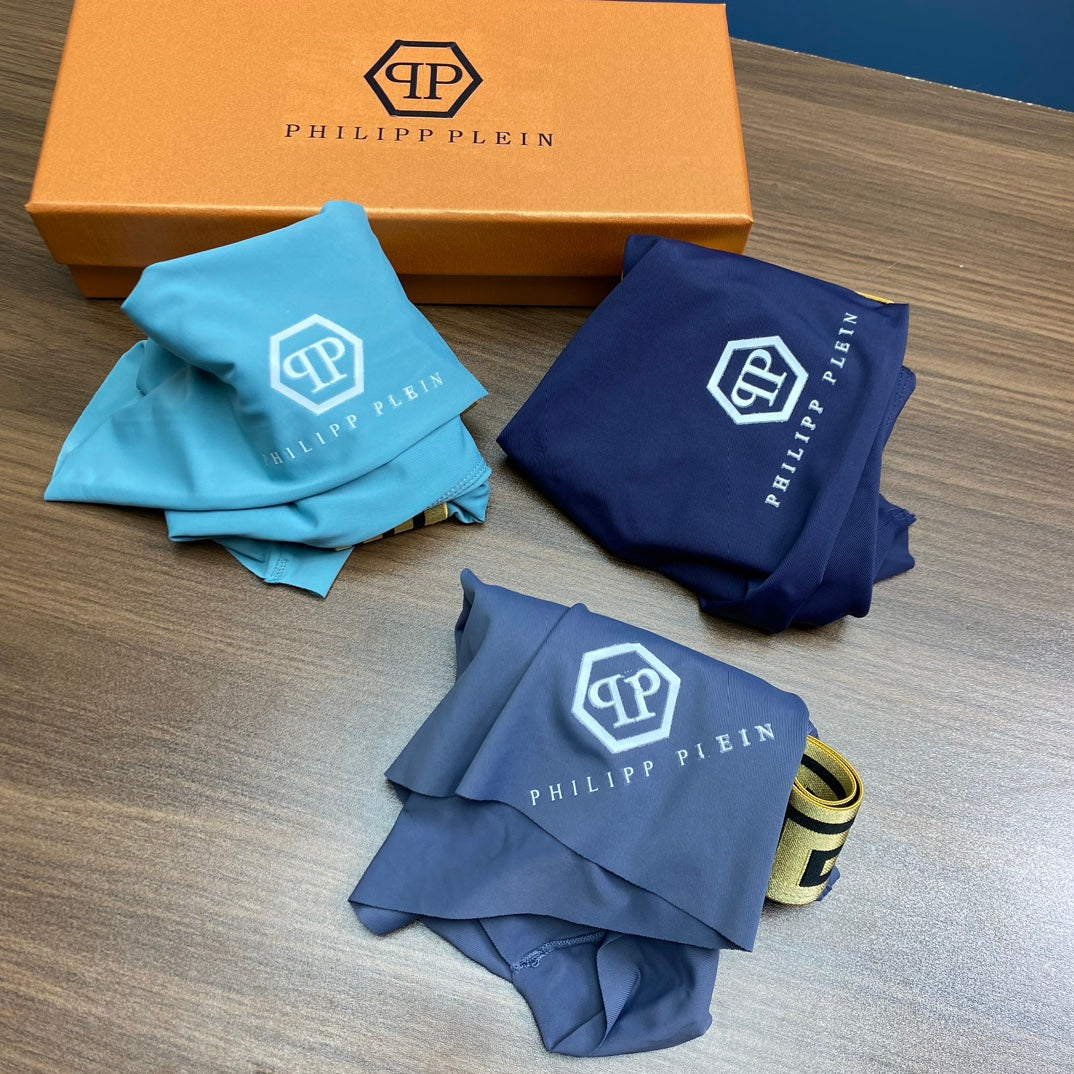 Ice-Silk Men's Boxer Briefs - 3-Piece Box