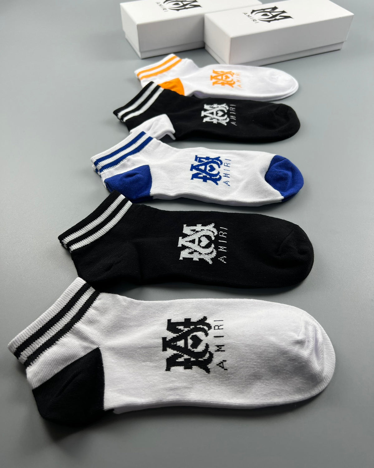 Cotton Short Socks - 5-Pair Pack