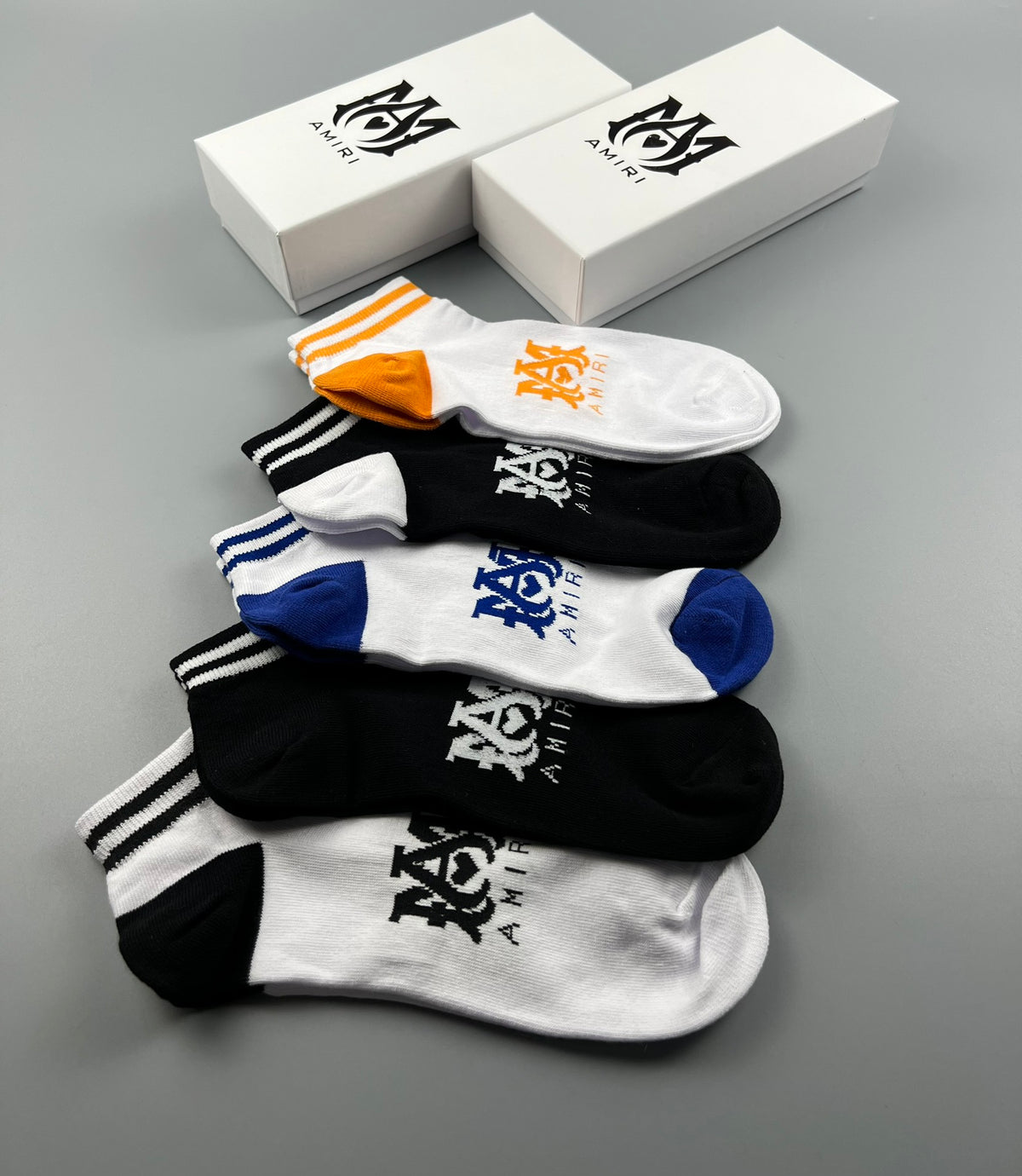 Cotton Short Socks - 5-Pair Pack
