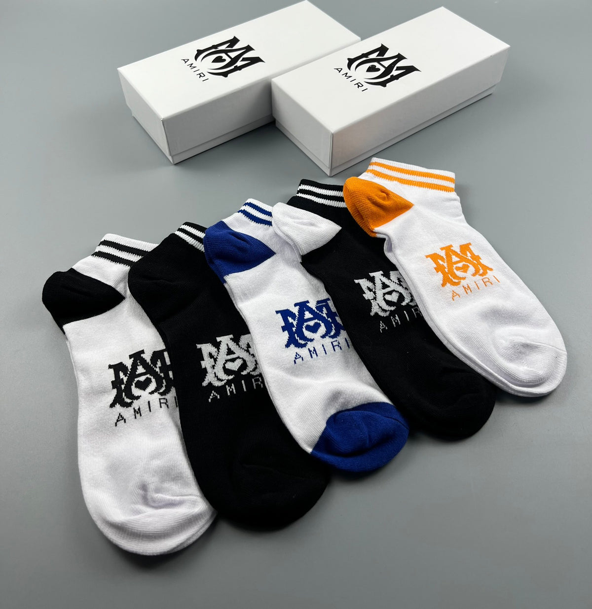 Cotton Short Socks - 5-Pair Pack