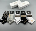 Versace Graphic Crew Socks - 5-Pair Box