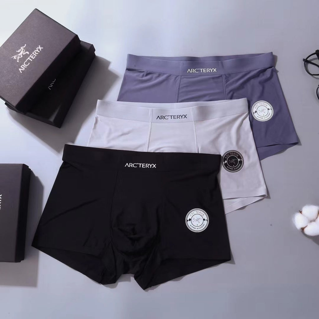 Arc'teryx Circular Bird Patches Men's Boxer Briefs - 3-Piece Box