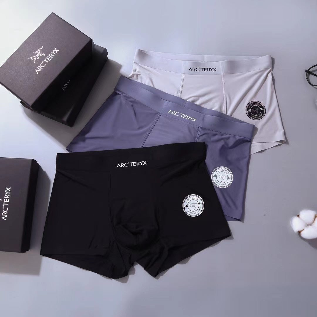 Arc'teryx Nylon Blend Men's Boxer Briefs - 3-Piece Box