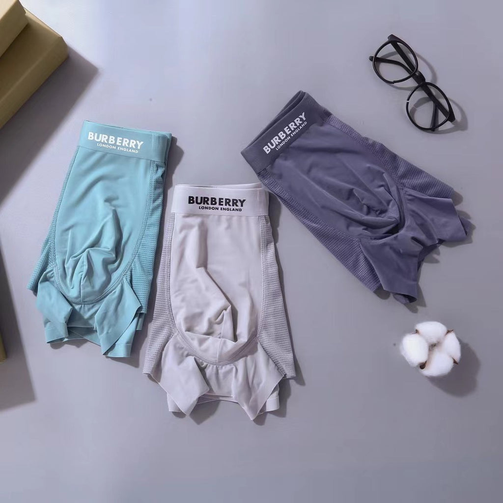 Burberry Cool-Tone Men's Trunk Underwear - 3-Piece Box