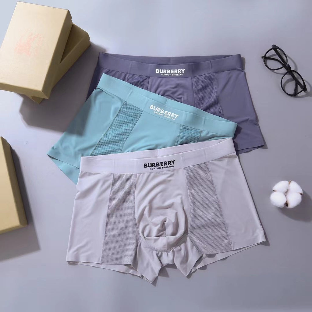 Burberry Cool-Tone Men's Trunk Underwear - 3-Piece Box