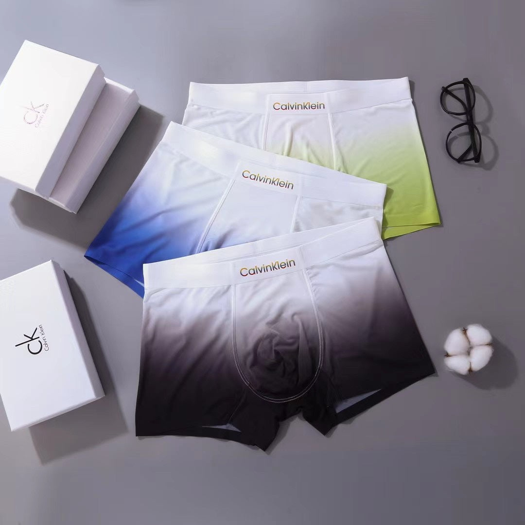 Calvin Klein Nylon Blend Men's Boxer Briefs - 3-Piece Box - Sizes L-XXXL