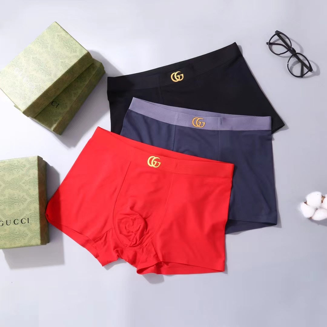 Gucci Modal Men's Boxer Briefs - 3-Piece Box