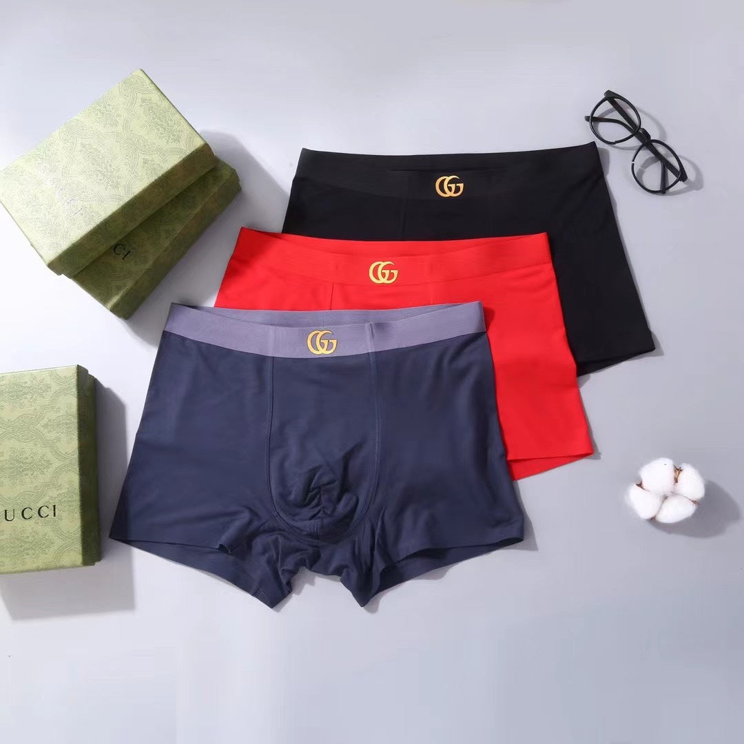 Gucci Modal Men's Boxer Briefs - 3-Piece Box