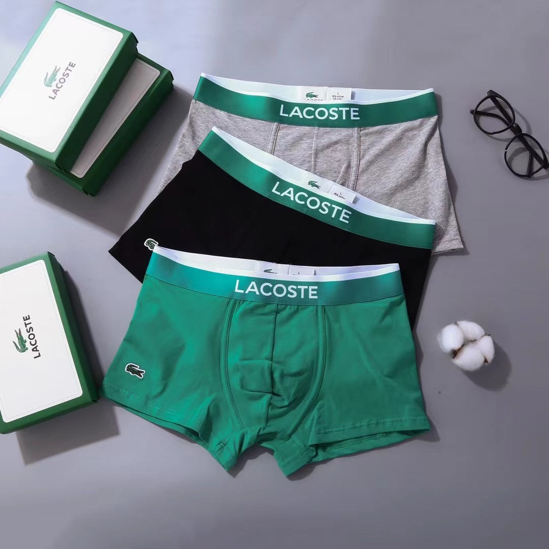 Lacoste Small Crocodile Details Men's Boxer Briefs