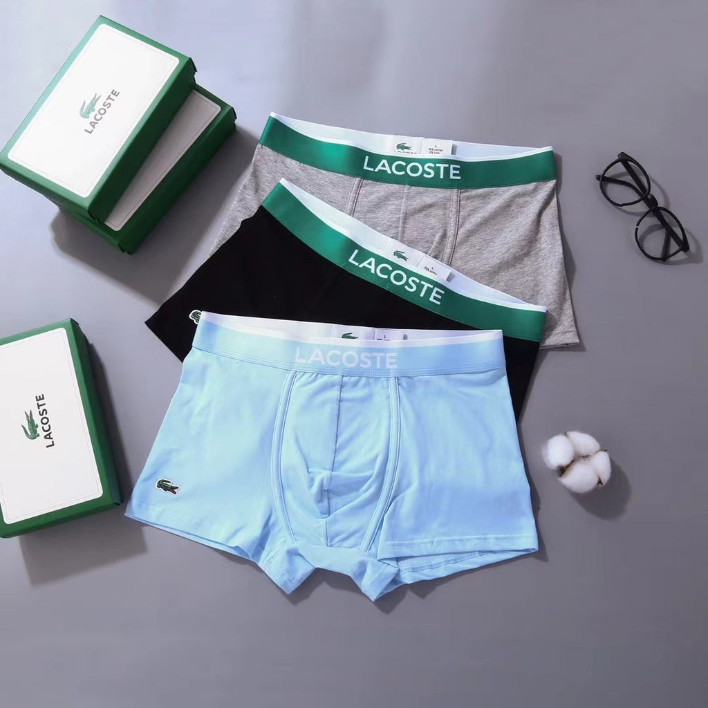 Lacoste Small Crocodile Details Men's Boxer Briefs