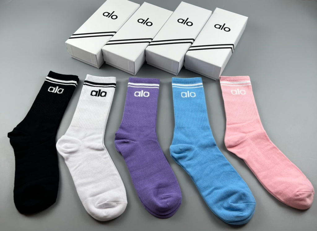 Alo Cotton Crew Socks