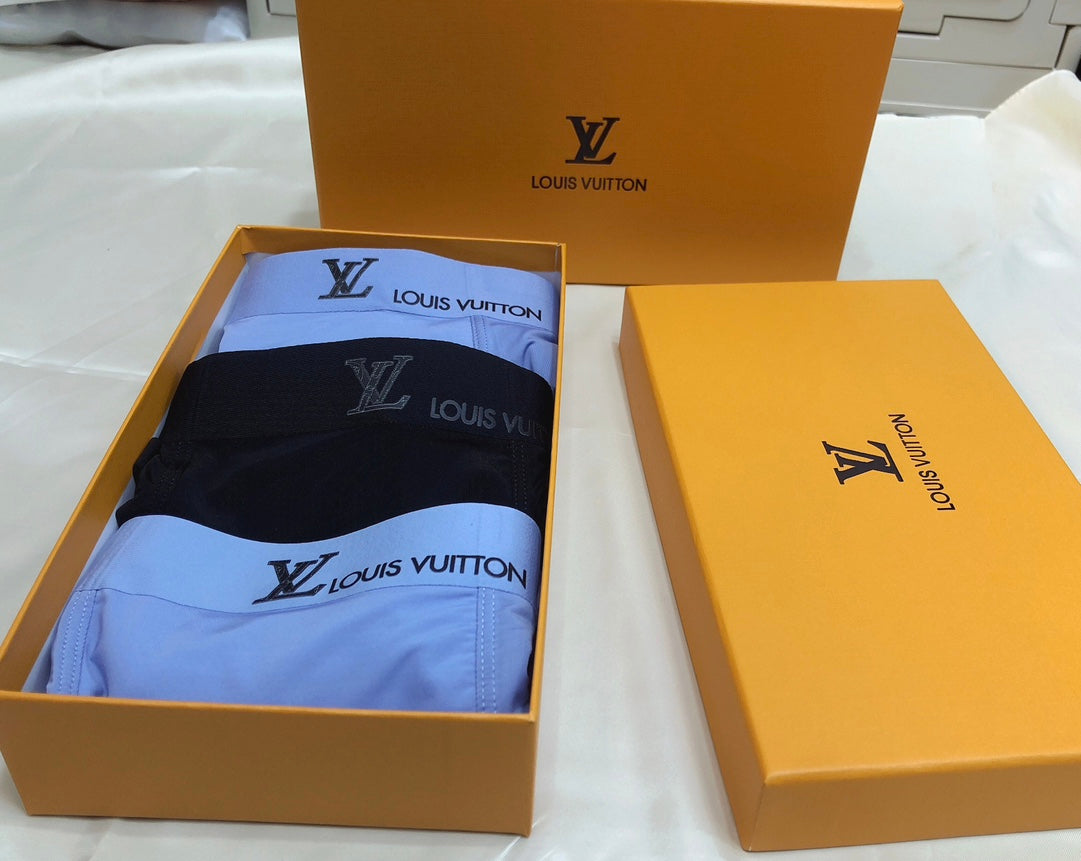 Louis Vuitton Milk-Silk Men's Boxer Briefs - 3-Piece Box