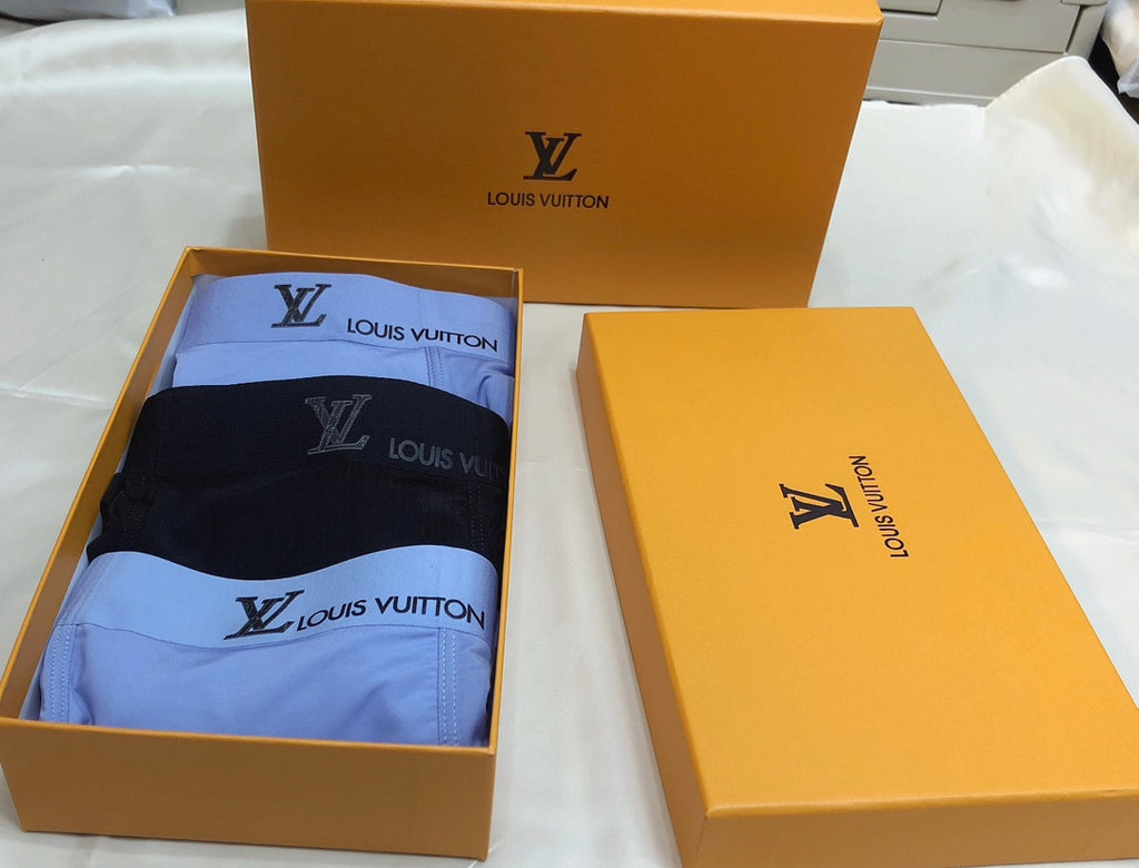 Louis Vuitton Milk-Silk Men's Boxer Briefs - 3-Piece Box