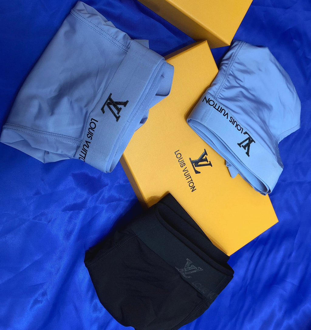 Louis Vuitton Milk-Silk Men's Boxer Briefs - 3-Piece Box