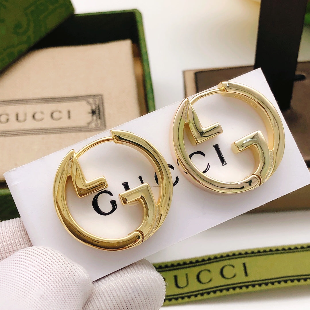 Geometric Emblem Jewelry Accessory in Gold-Tone – Design 004 main product view