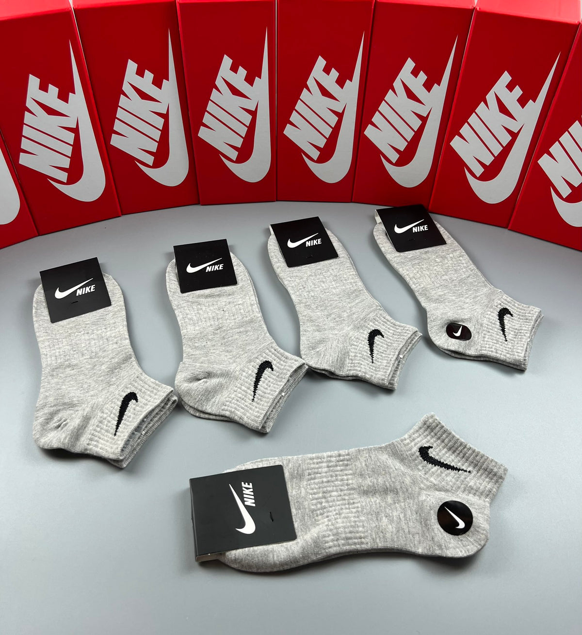 Nike Pastel Colour Tonal Waistbands No-Show Socks