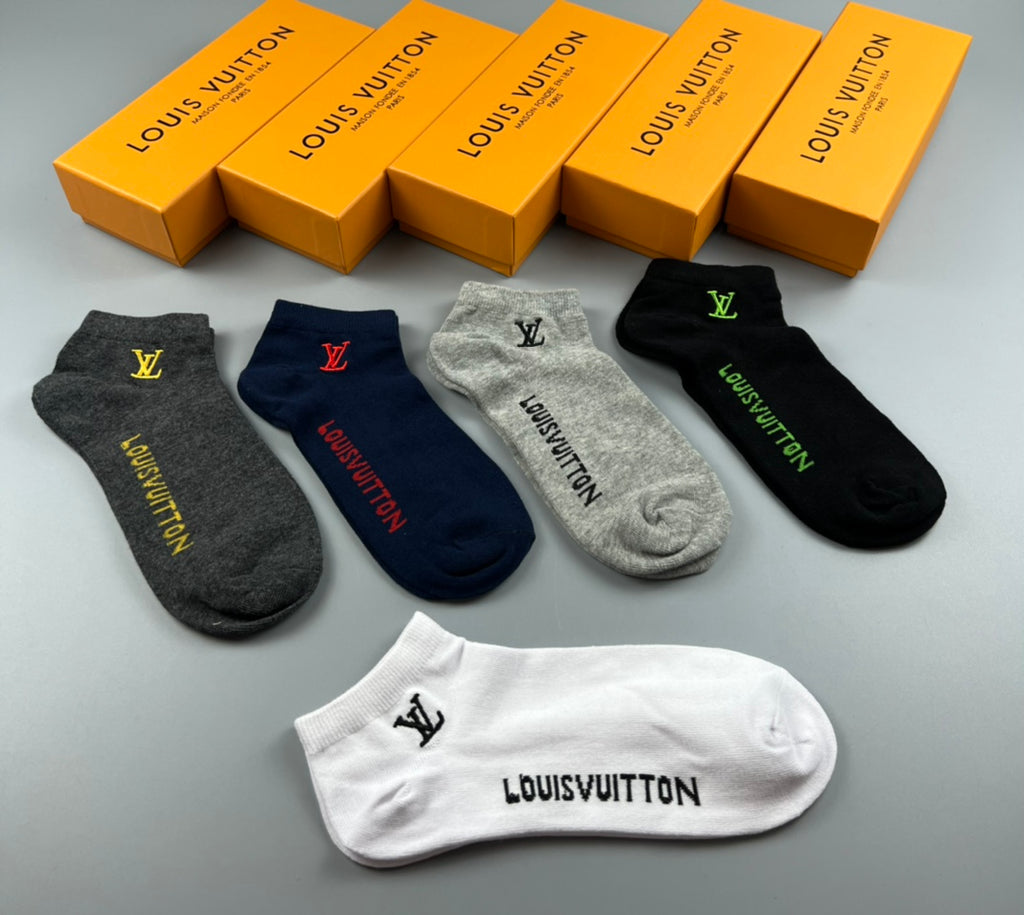 Unbranded No-Show Socks - 5-Pair Set