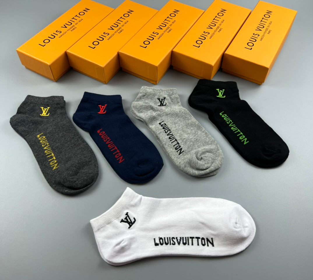Unbranded No-Show Socks - 5-Pair Set