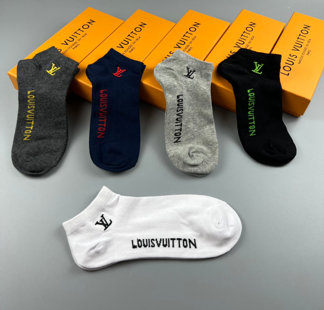 Unbranded No-Show Socks - 5-Pair Set