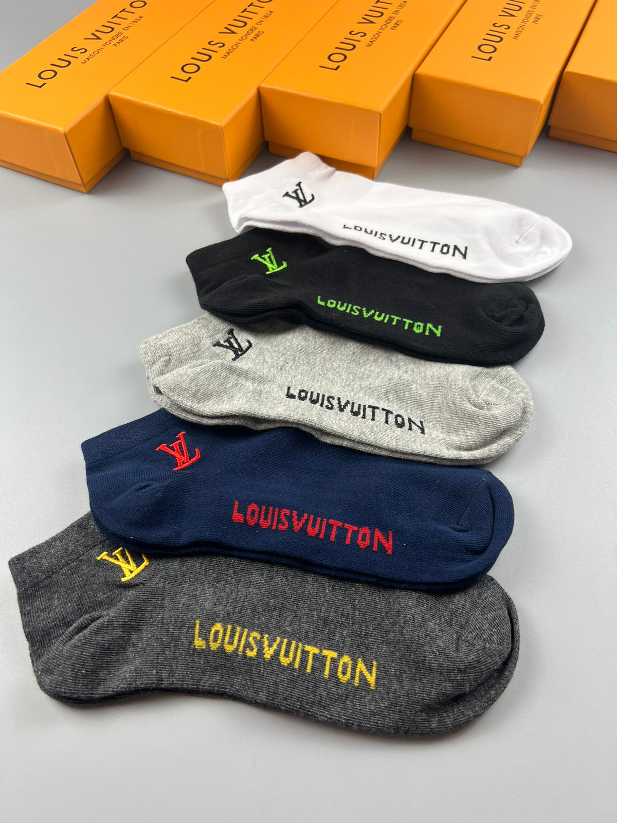 Unbranded No-Show Socks - 5-Pair Set