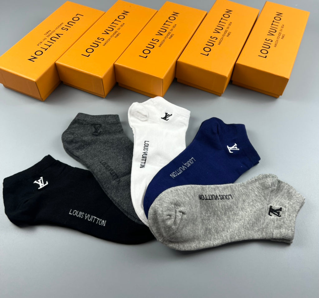 Unbranded No-Show Socks - 5-Pair Set