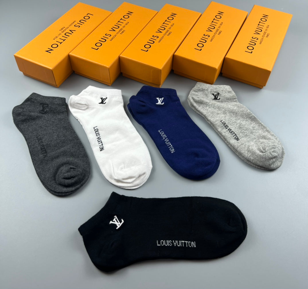 Unbranded No-Show Socks - 5-Pair Set