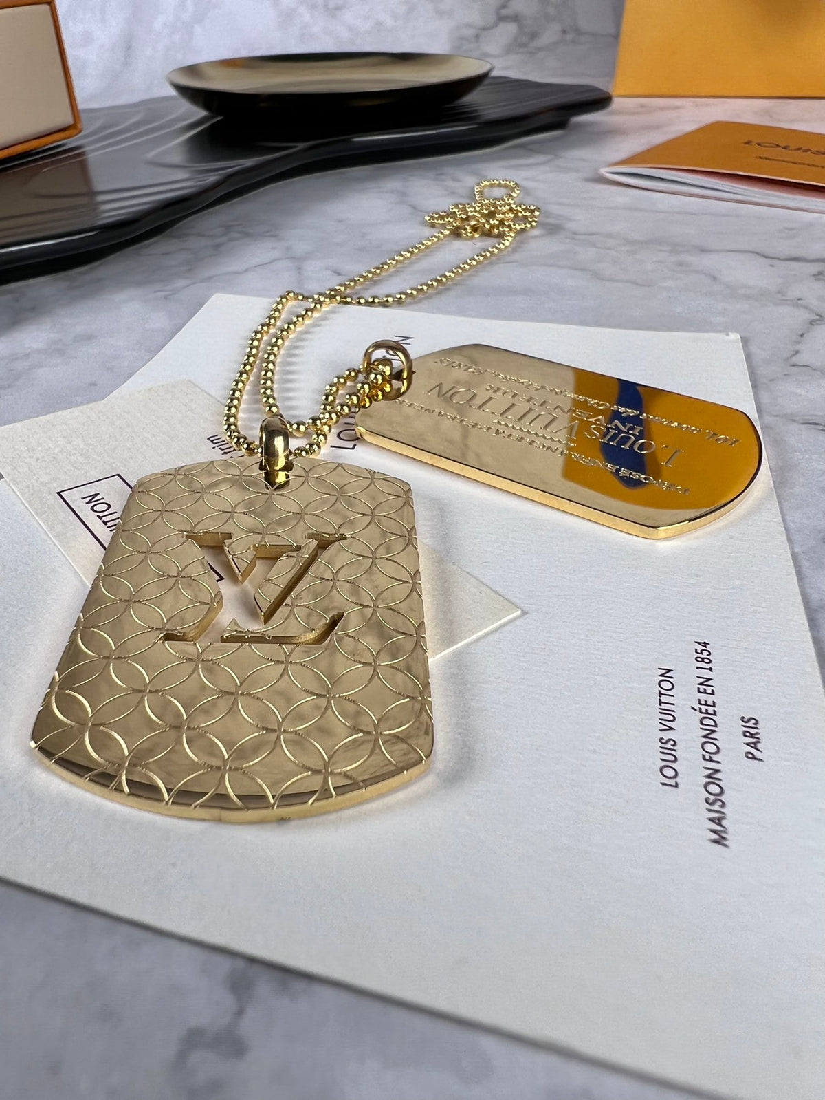 Geometric Emblem Fashion Accessory – Design 014 front product view