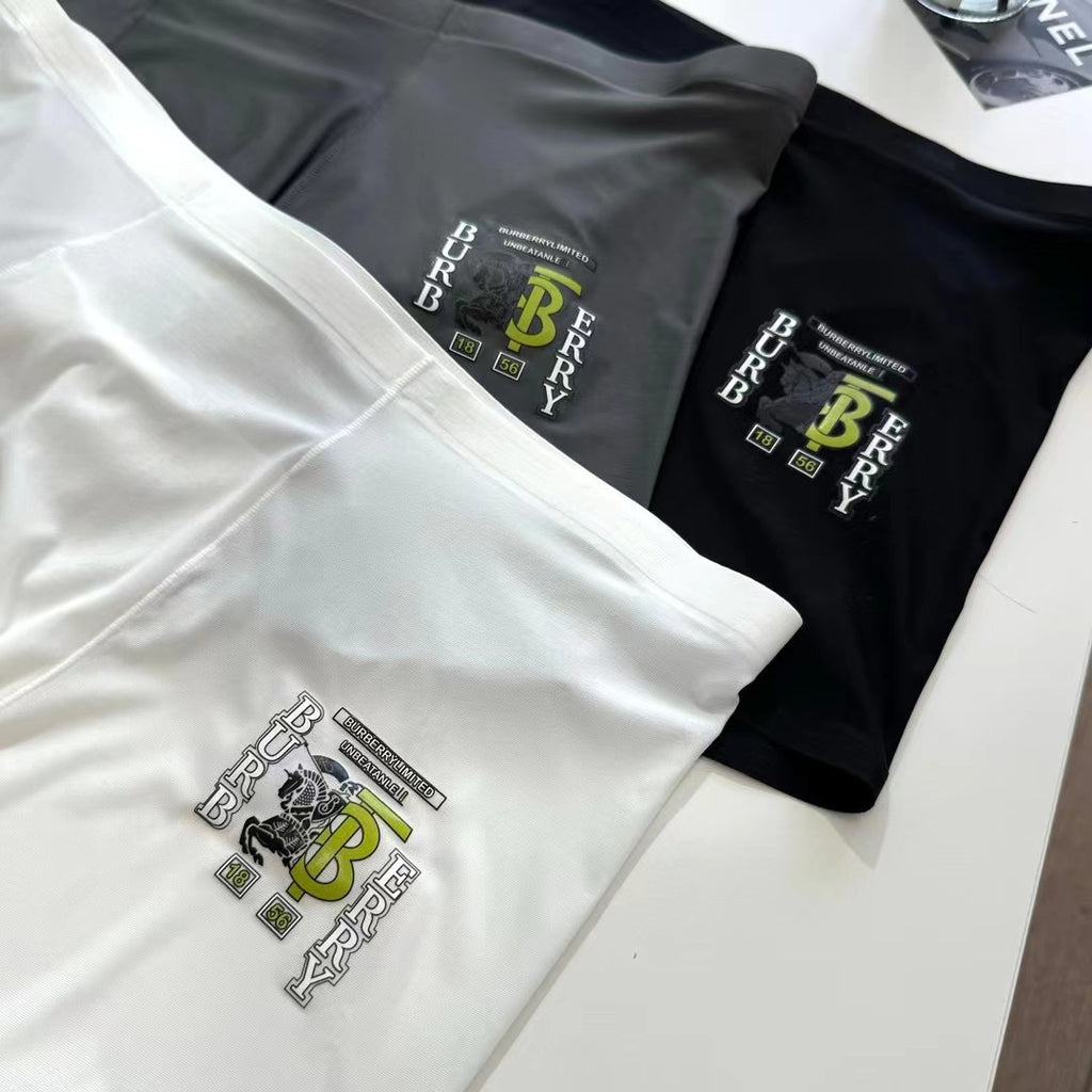 Burberry Small Patch Details Men's Boxer Briefs - 3-Piece Box