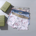 Gucci Blue And Red Graphic Prints Men's Boxer Briefs - 3-Piece Box