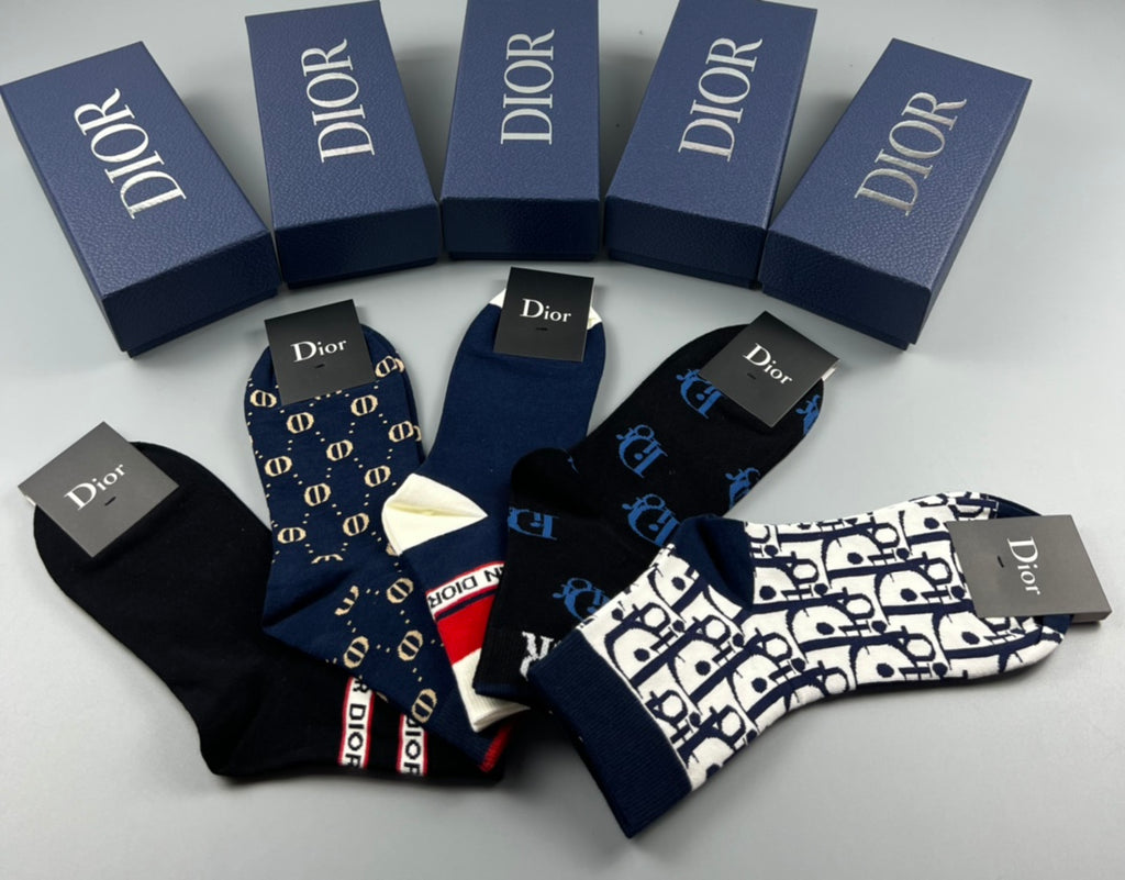 Dior Cotton Men's Boxer Briefs - 5-Piece Box