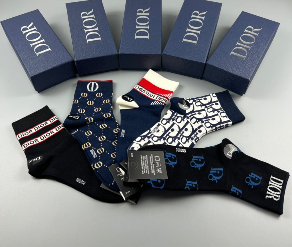 Dior Cotton Men's Boxer Briefs - 5-Piece Box
