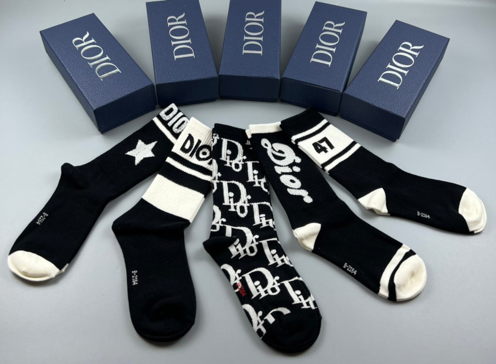 Dior Graphic Apparel - 5-Piece Box