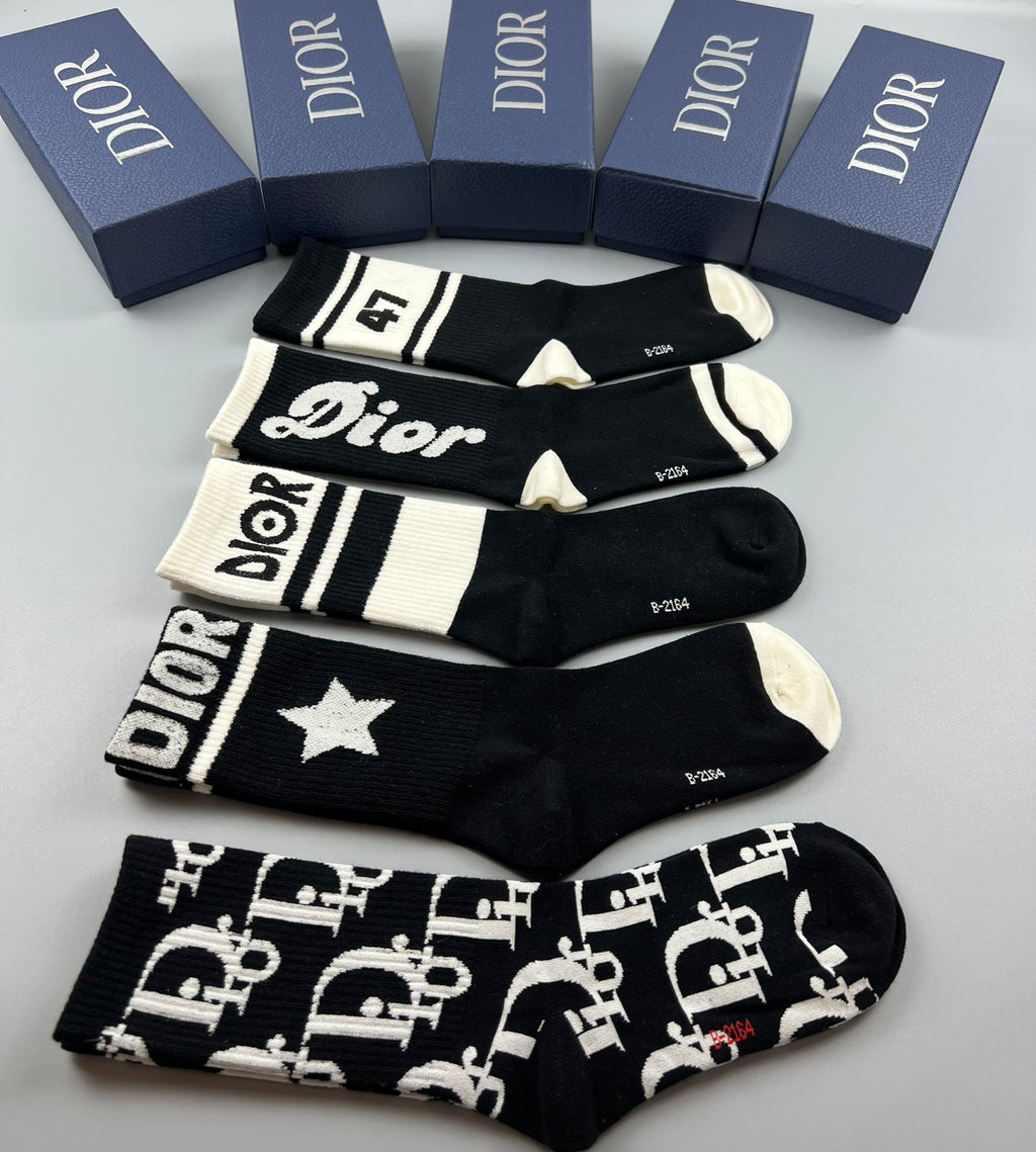 Dior Graphic Apparel - 5-Piece Box
