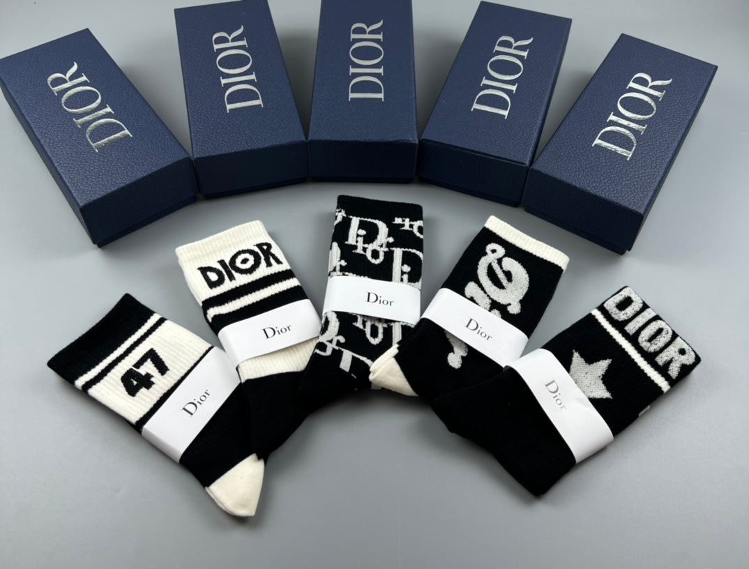 Dior Cotton Men's Boxer Briefs - 5-Piece Box