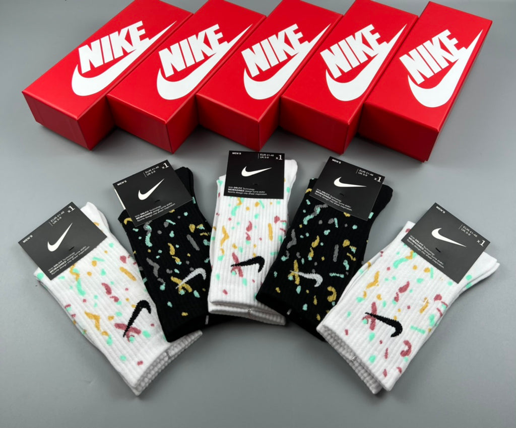 Nike Paint-Splash Crew Socks - Assorted Set