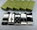 Gucci Cotton Visible Cuff, Colour And Emblem Details Crew Socks - 5-Pair Set