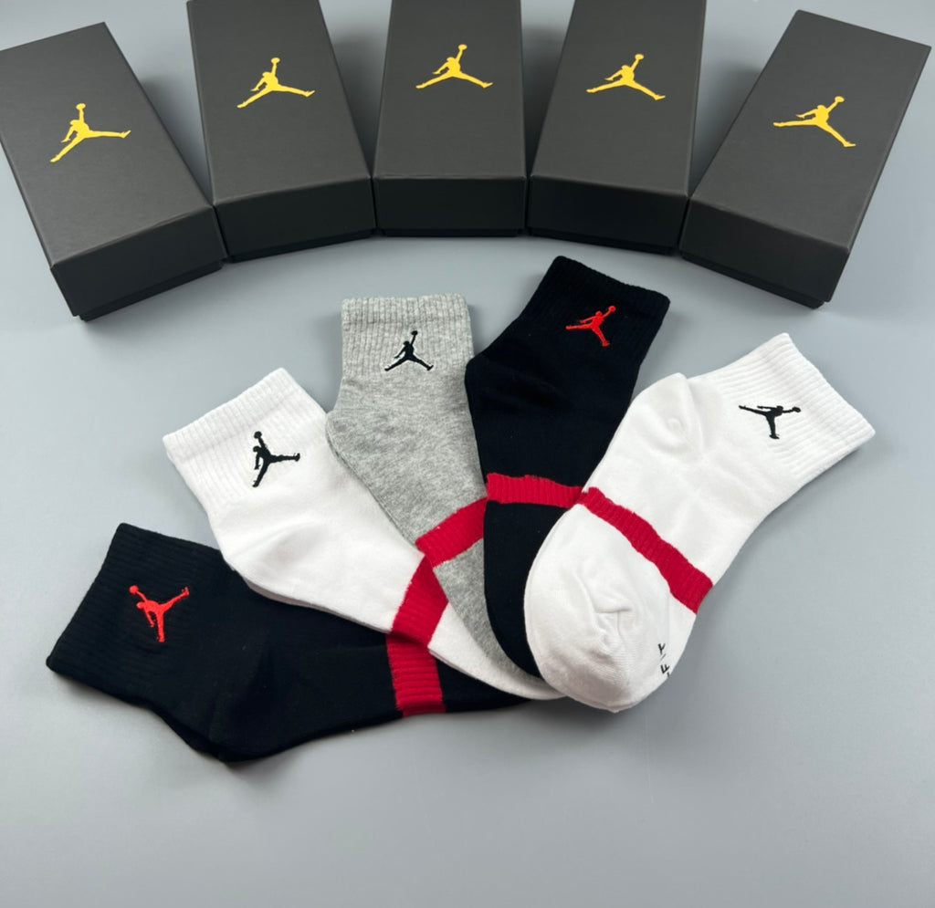 Jordan Cotton Men's Boxer Briefs - 5-Piece Box