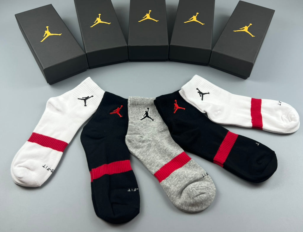 Jordan Cotton Men's Boxer Briefs - 5-Piece Box
