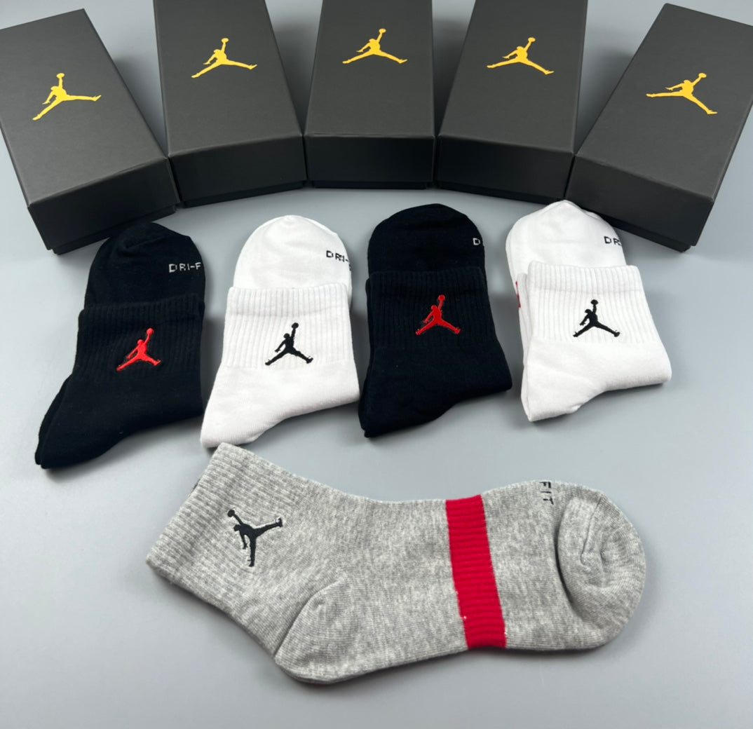 Jordan Cotton Men's Boxer Briefs - 5-Piece Box