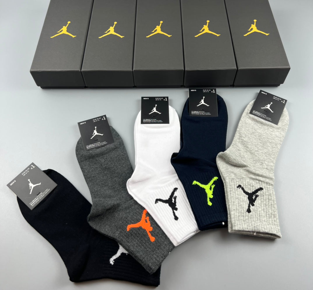 Jordan Cotton Men's Boxer Briefs - 5-Piece Box