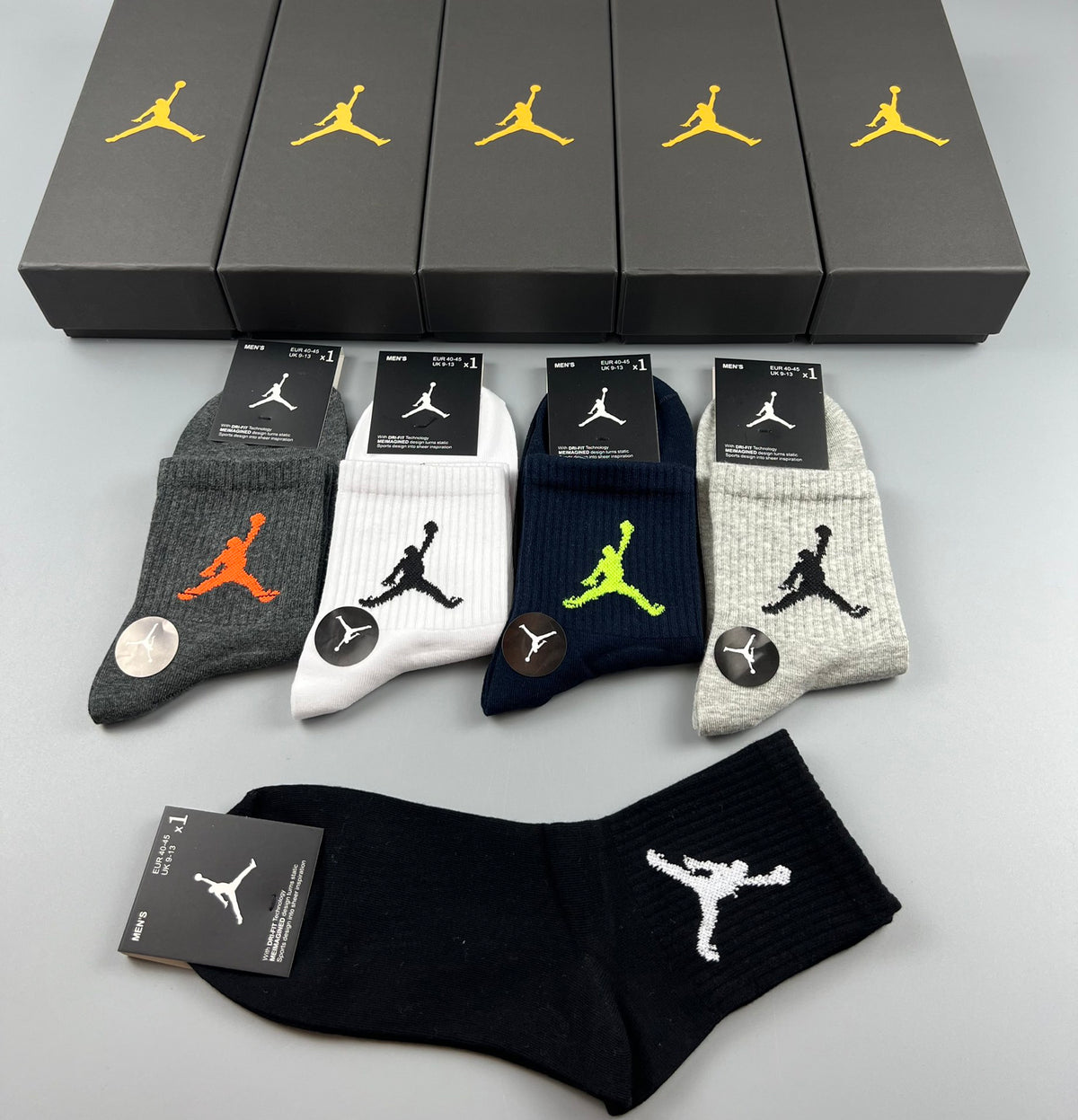 Jordan Cotton Men's Boxer Briefs - 5-Piece Box