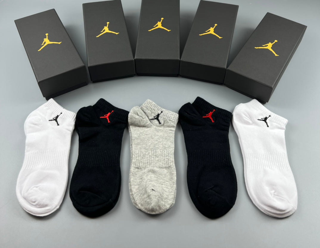 Jordan Cotton Crew Socks - 5-Pair Pack