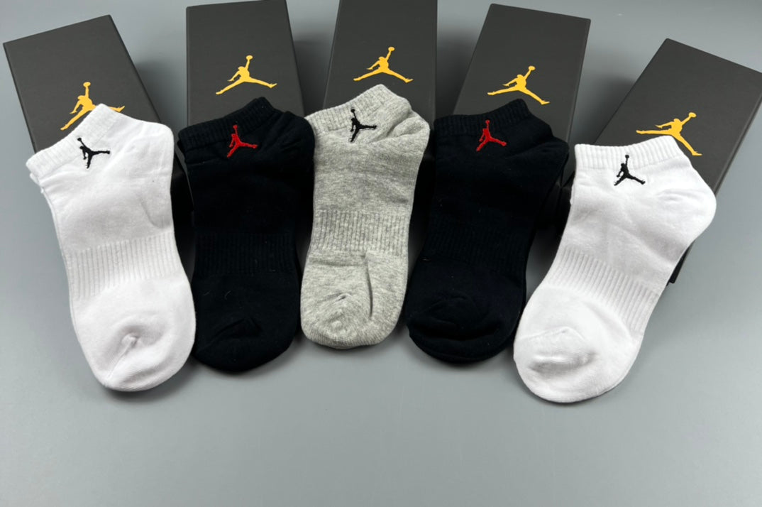 Jordan Cotton Crew Socks - 5-Pair Pack