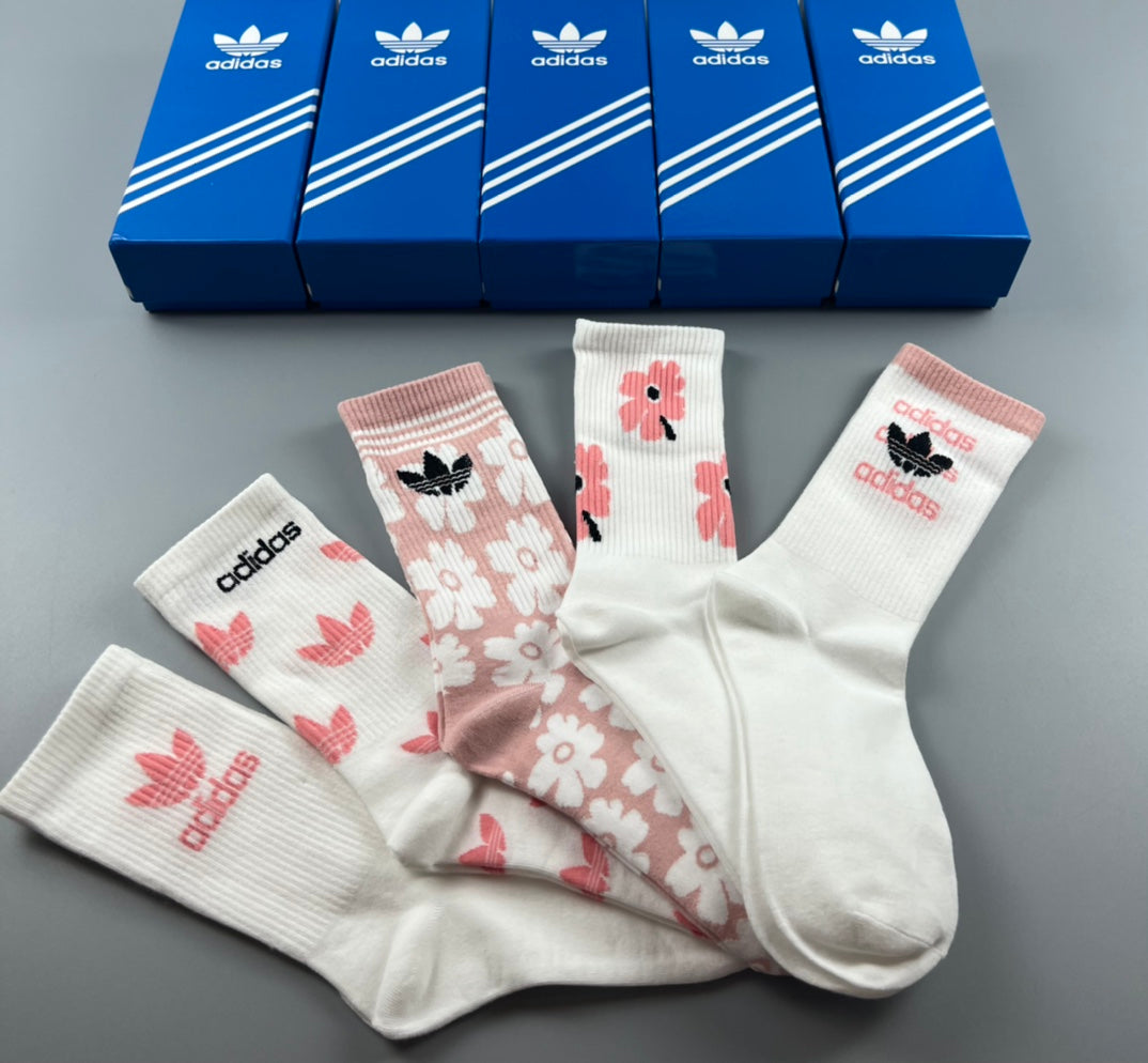 Adidas Cotton Men's Boxer Briefs - 5-Piece Box